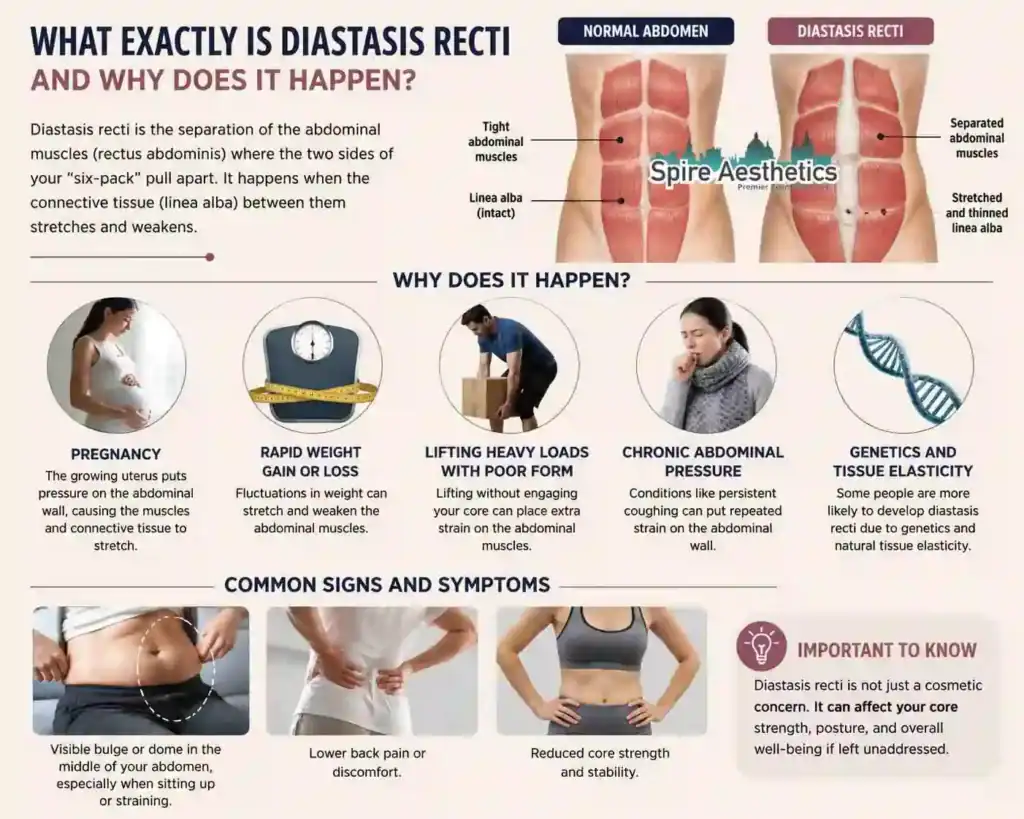 What Exactly Is Diastasis Recti and Why Does It Happen Bournemouth?
