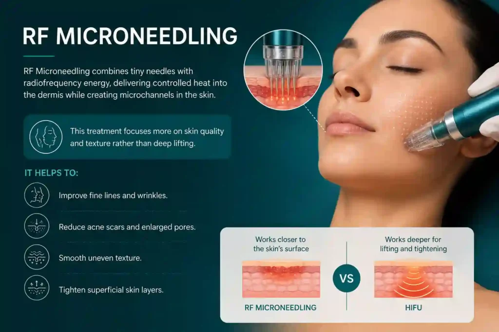 What Does RF Microneedling Do That HIFU Alone Cannot Bournemouth